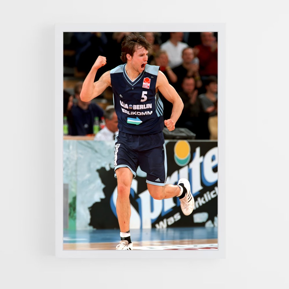 Poster En Piste avec Alba – affiche Basketball (vue 3)